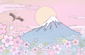 富士山の塗り絵プリント 塗り絵 高齢者用 無料プリント ぬり絵の力