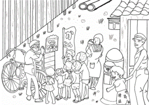 日本の風景 塗り絵プリント 塗り絵 高齢者用 無料プリント ぬり絵の力